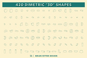 Dimetric 3D Toolkit, a Shape Add-On by Brian Ritter Design (Thumbnail 7 of 11)
