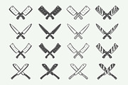 Vintage butchery emblems, a Branding & Logo Template by AkimD (Thumbnail 12 of 15)