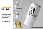 Tumblers Mockup Design, a Cups & Container Mockup by Artnivora.Std (Thumbnail 4 of 4)