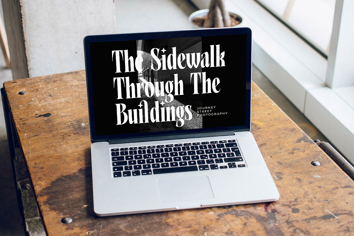 Grafistye Modern Display Serif Font, a Serif Font by timelesstype.co (Photo 14 of 20)