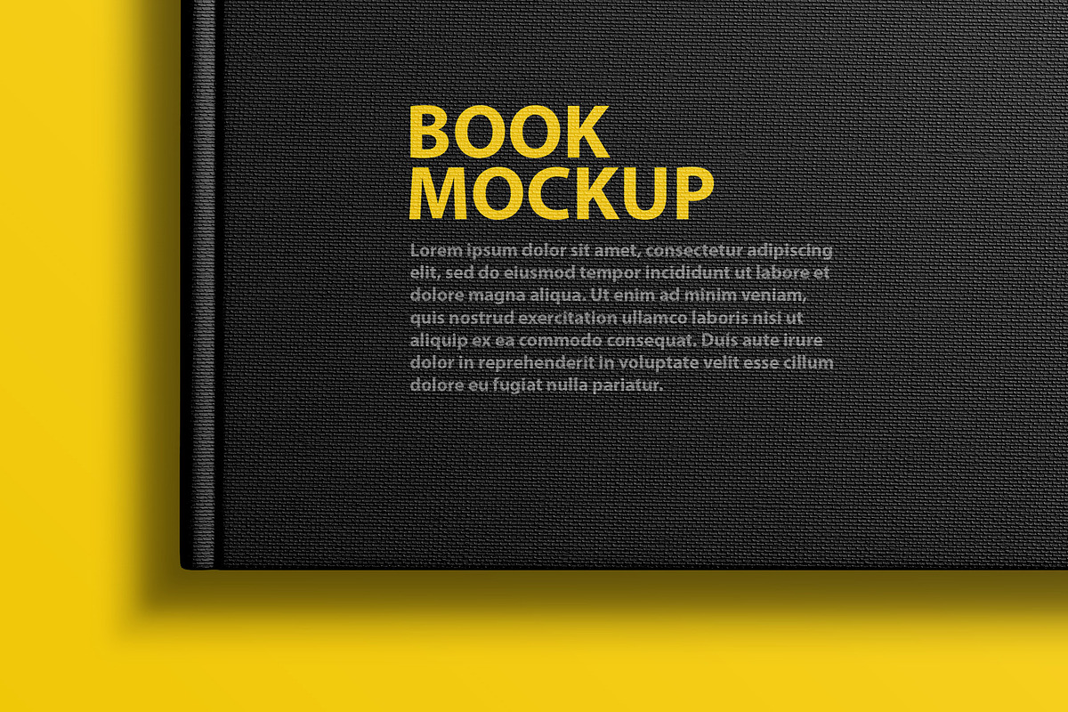 Book Cover PSD Mockup, a Books & Magazine Mockup by GreatFruit (Photo 6 of 6)