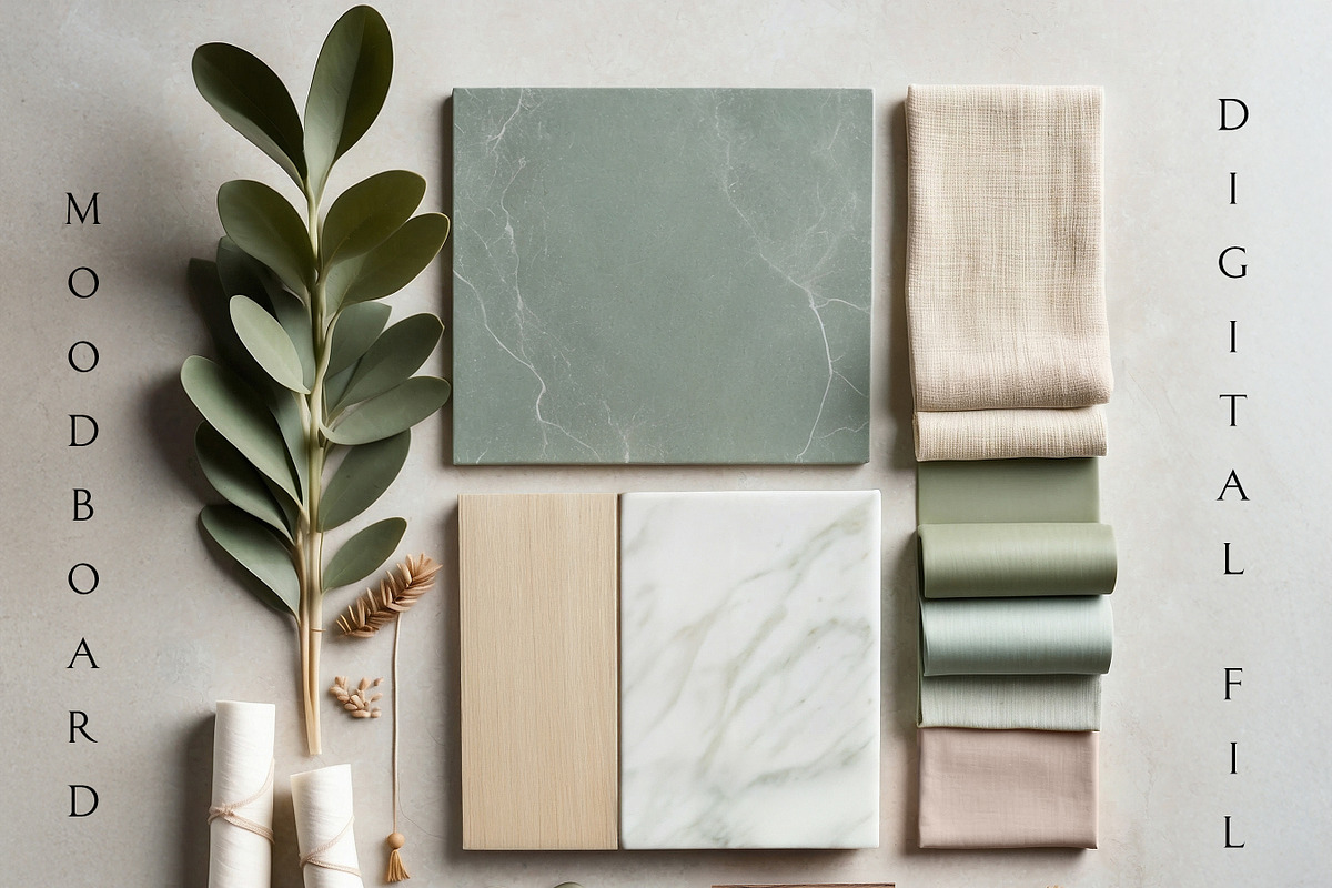Clary Sage Home Paint Palette SW6178, a Presentation Template by CONCEPT COLORS (Photo 8 of 9)