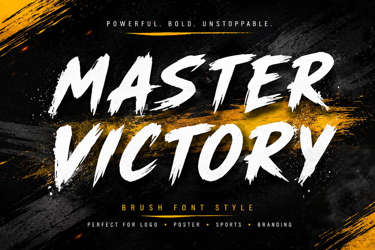Master Victory, a Brush Add-On by Yoga Letter (Photo 1 of 10)