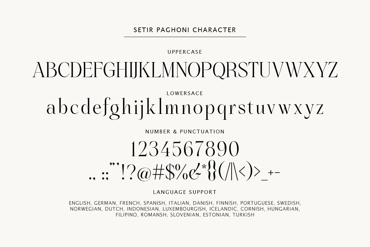 Setir Paghoni, a Serif Font by Attract Studio (Photo 12 of 13)