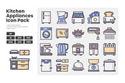 Kitchen Appliance Icons, a Duotone Icon by erifqizeicon (Thumbnail 2 of 3)