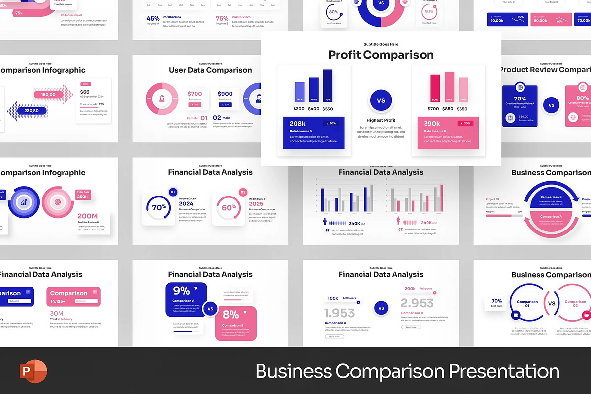 Business Comparison Powerpoint