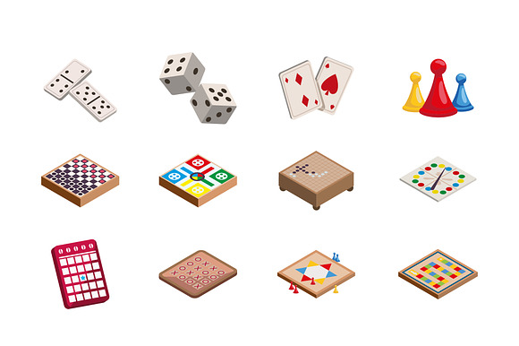 Board Game Vector Icons preview 4