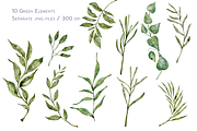 In Violet Watercolor Set, a Decorative Illustration by Aurella Art (Thumbnail 3 of 17)