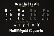 Scientist Castle - Family Slab Serif, a Slab Serif Font by DiosiArt (Thumbnail 7 of 11)