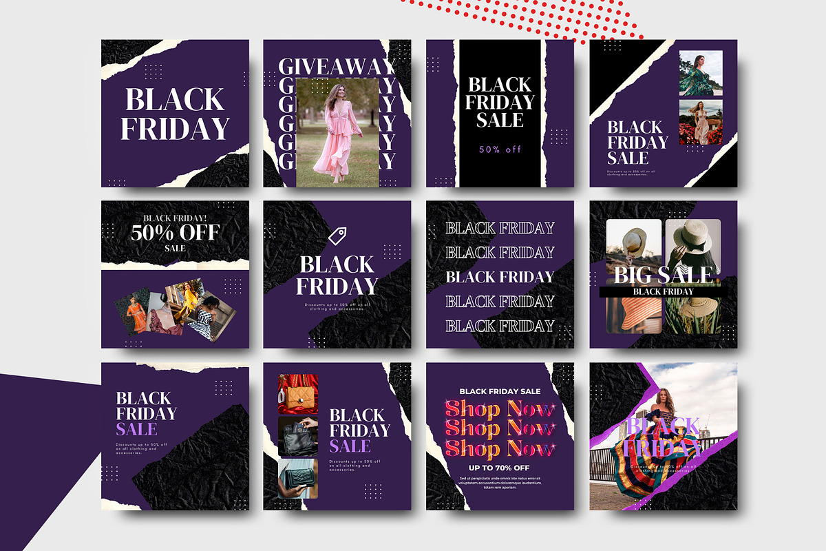 Canva Black Friday Template, a Stationery Template by Ultimate Template Shop (Photo 5 of 5)