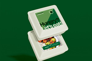 Food Container Mockup