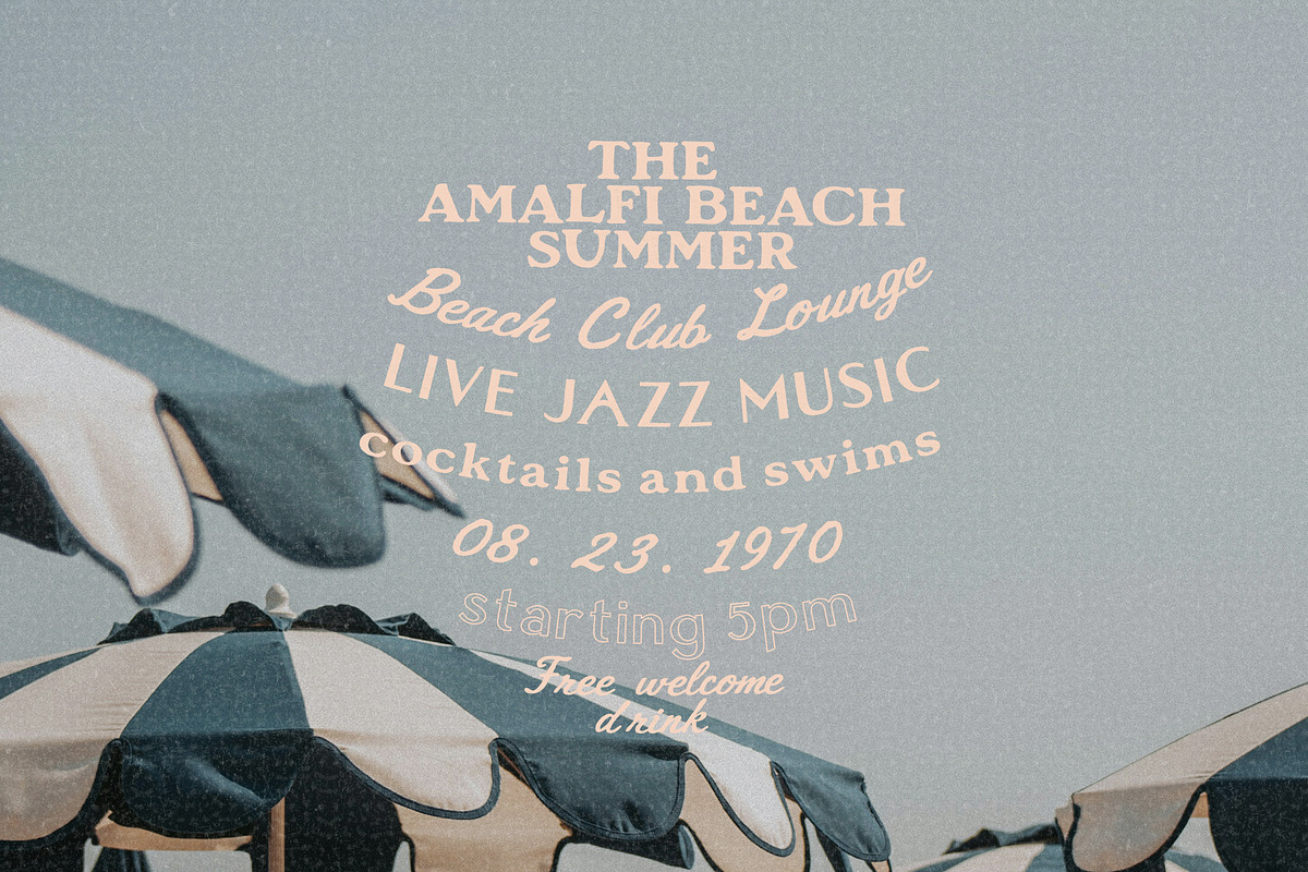 Vintage Handwritten Retro Font Trio, a Handwritten Font by Laras Wonderland (Photo 12 of 20)