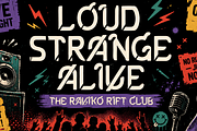 Raviko Rift Quirky Hand Drawn Font, a Handwritten Font by mesuka (Thumbnail 3 of 7)