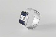 Smartwatch Mockup, a Wearable Device Mockup by zpackcreative (Thumbnail 4 of 5)