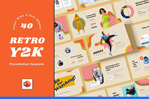 Bodega–Retro Y2K PowerPoint Template, a Presentation Template by Premast