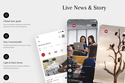 Gonews UI Kit: AI-Powered News Apps, an UI Kit Template by Fluttertop (Thumbnail 3 of 8)