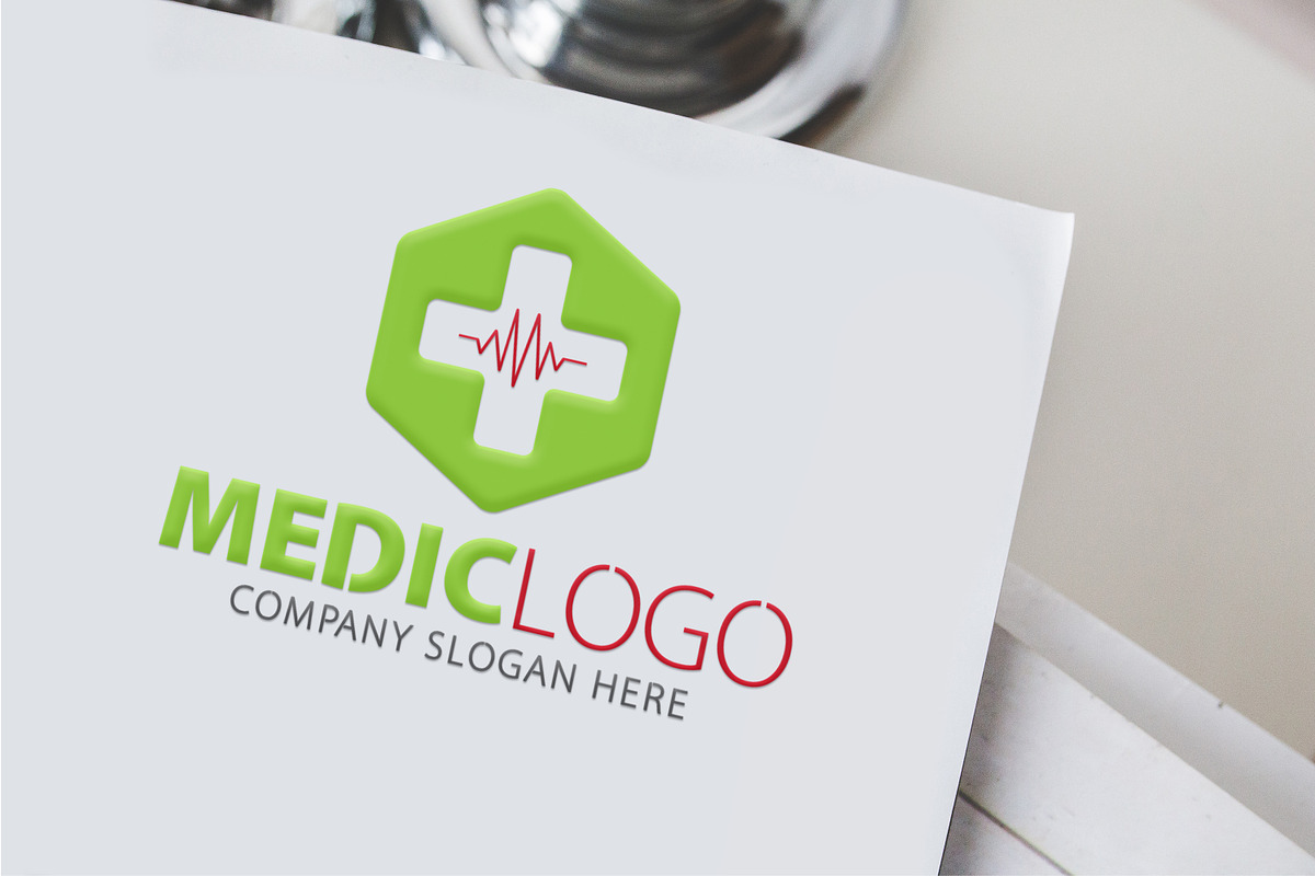 Medical Logo, a Branding & Logo Template by Creative Dezing (Photo 2 of 4)