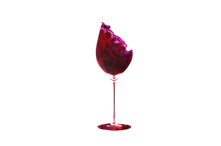 Creative artwork. Red wine texture, a Person Photo by Volodymyr Melnyk