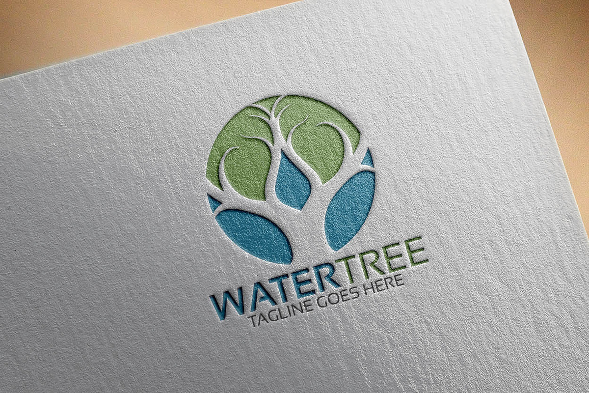 Water Tree, a Branding & Logo Template by Josuf Media