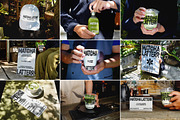 32 Matcha Cafe Mockup & Packaging, a Packaging Mockup by Vitora Mockup (Thumbnail 1 of 10)