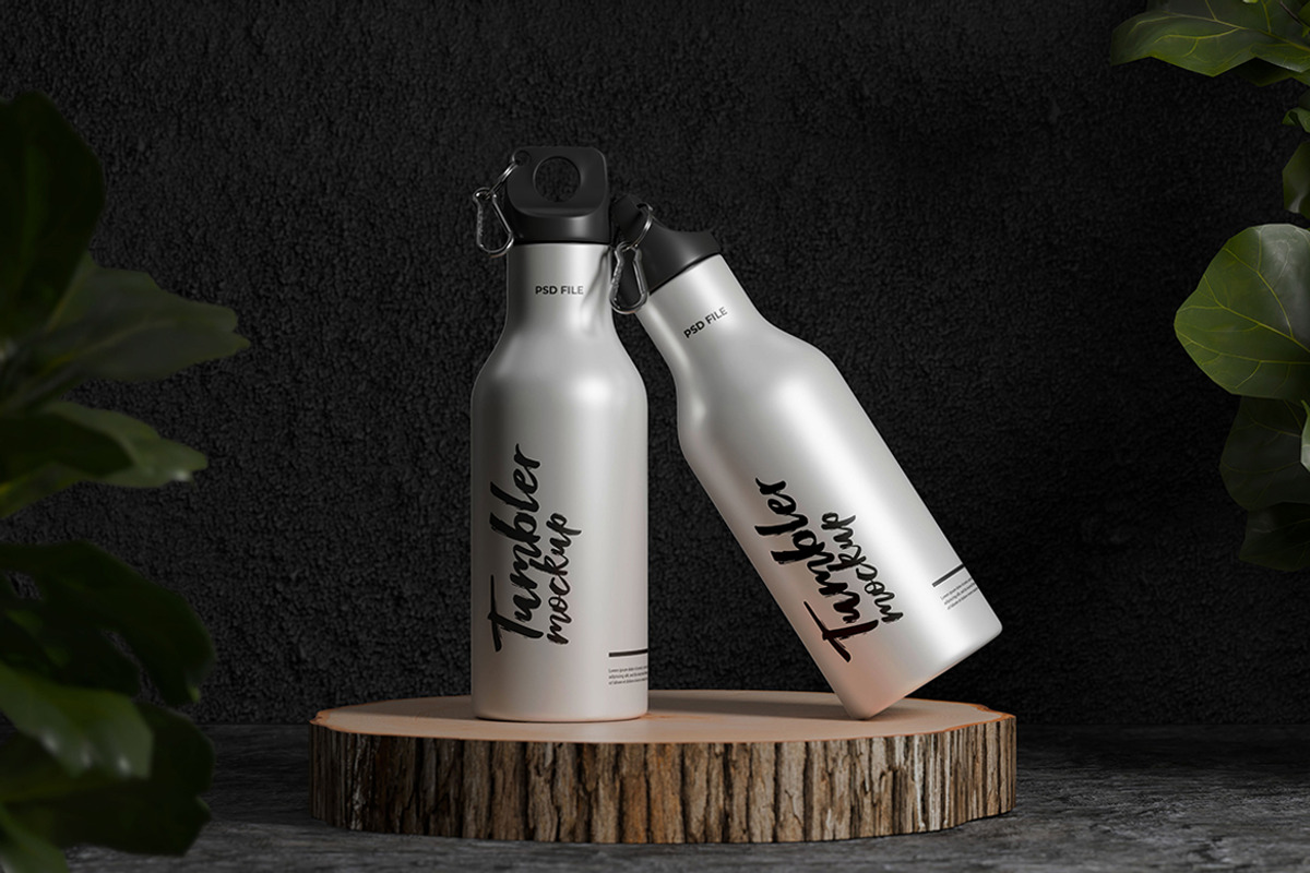 Realistic Tumbler Mockup, a Cups & Container Mockup by Artlogs x Modaldesain (Photo 4 of 4)
