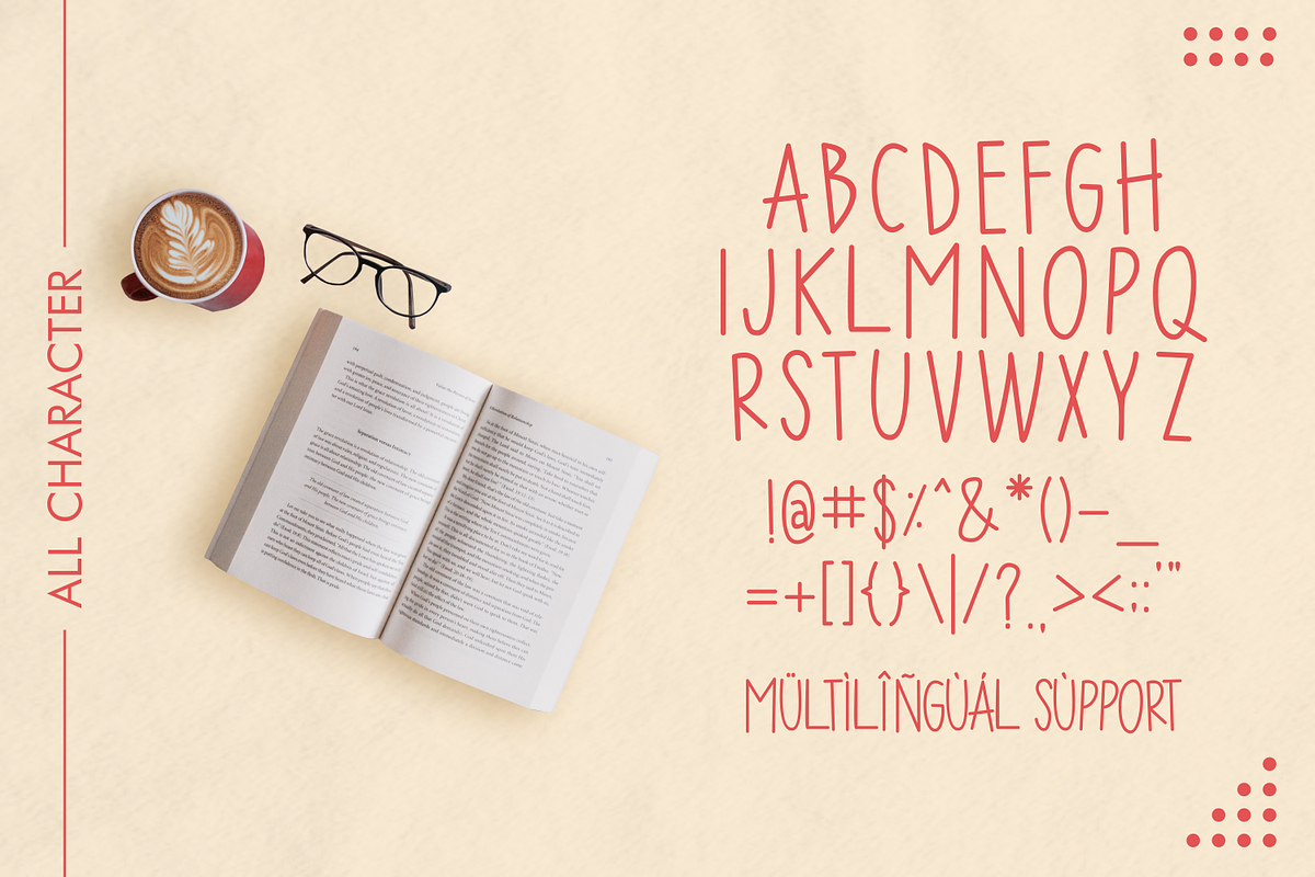 Good Luck!, a Serif Font by Fachranheit Studio (Photo 7 of 8)