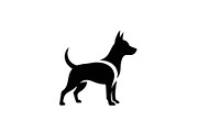 Dog Portrait Silhouette Bundle, an Illustration by jahid234 (Thumbnail 13 of 37)
