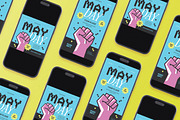 May Day Flyer Set, a Flyer Template by Aiyari Graphic (Thumbnail 2 of 3)