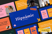 HIPNAMIC - Google Slides Template, a Presentation Template by rgbryand (Thumbnail 1 of 9)