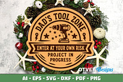 Wooden Dad's Garage Sign Lasercut 12, a Decorative Illustration by OTVEY DESIGN (Thumbnail 9 of 13)