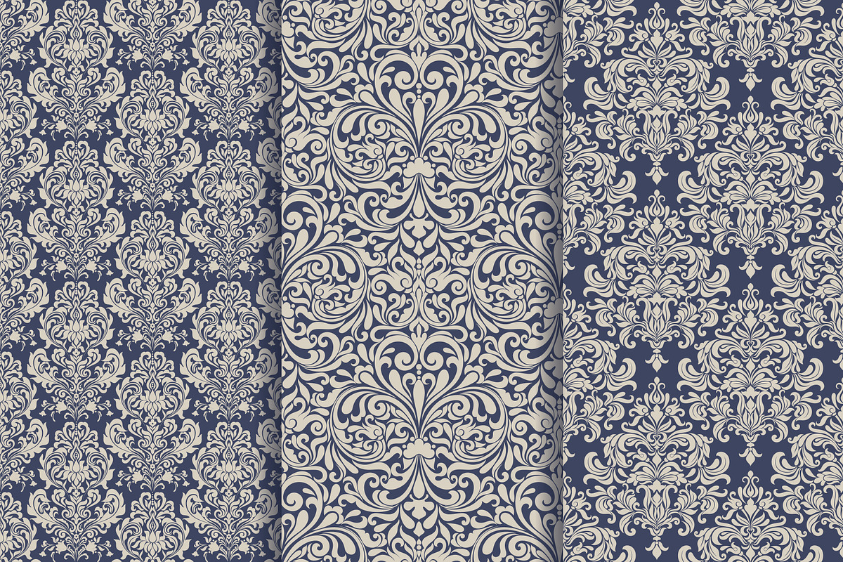 Wedding Set. Pattern and Invitation., a Card Template by NataLito (Photo 3 of 10)