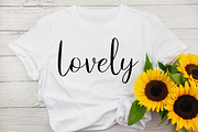 Syahilla, a Script Font by Essentials Studio (Thumbnail 5 of 8)