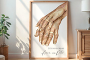 Wedding 50th Anniversary Grandparent, a Person Illustration by EkaterinaViArt (Thumbnail 2 of 3)
