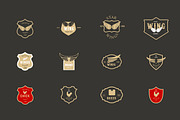 200 minimalist logo kit, a Branding & Logo Template by Hamed Studio (Thumbnail 2 of 12)