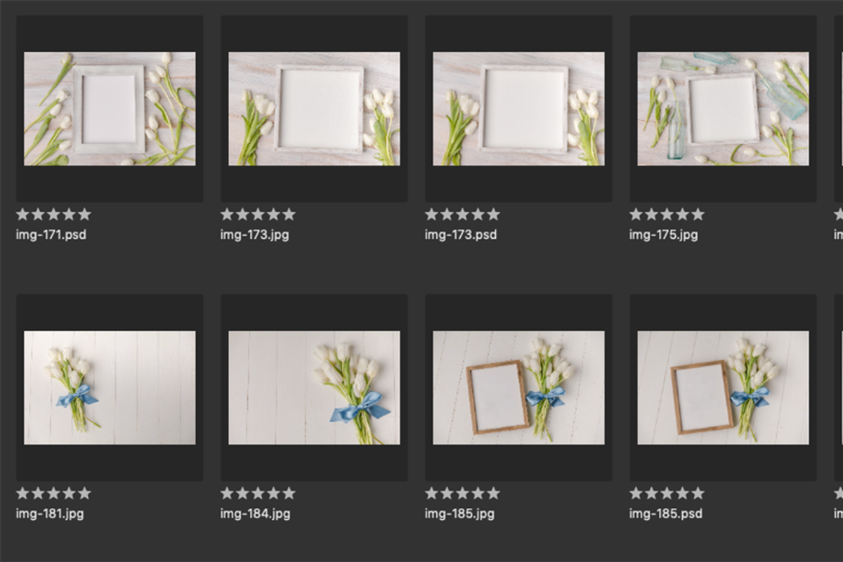 Spring White Tulips Mock Up Bundle, a Device Mockup by Susie Design Co (Photo 3 of 3)