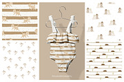 Floral kittens - clipart & patterns, an Animal Illustration by polikarpovaart (Thumbnail 9 of 15)