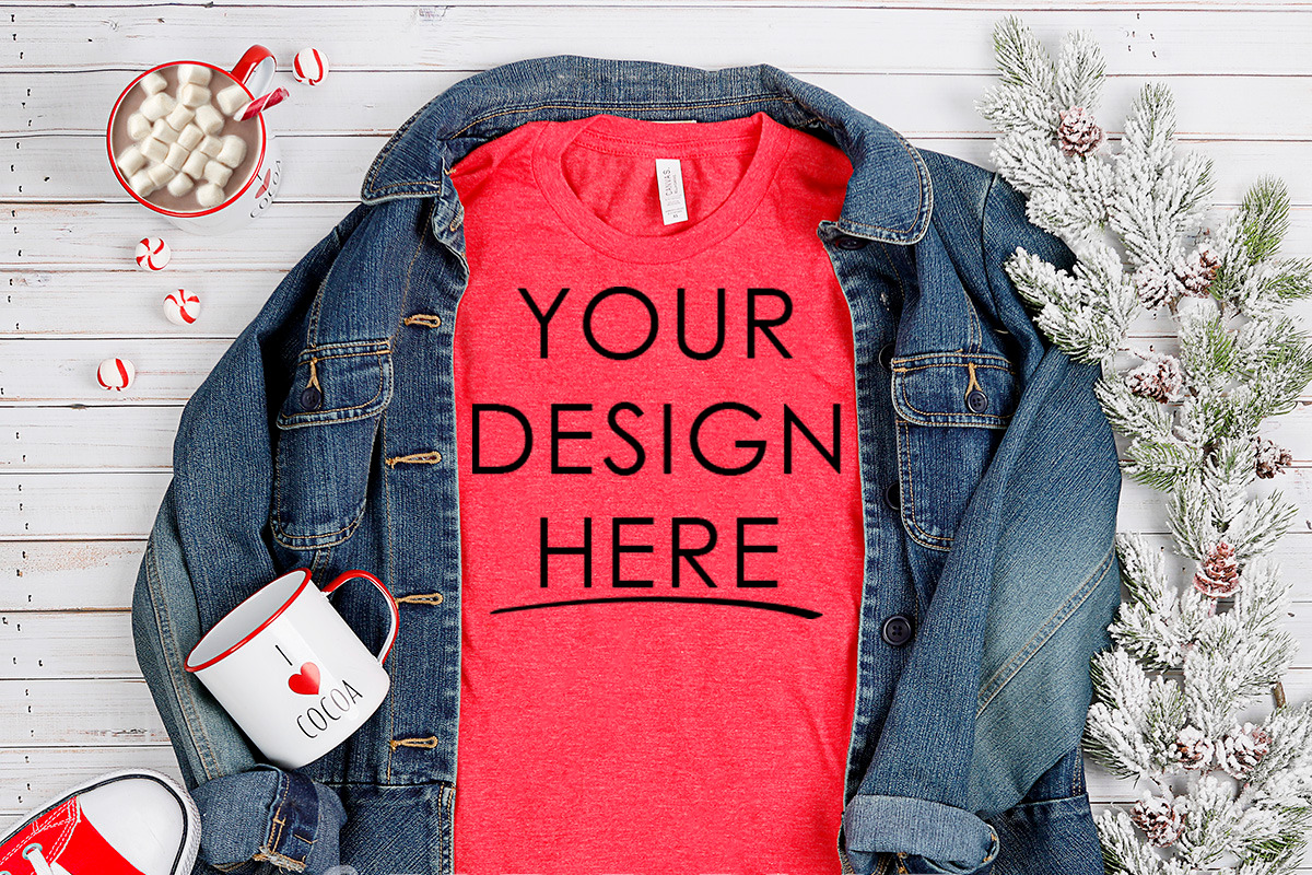 Bella Canvas Mockup Bundle, a Shirt Mockup by SUBLIME Styled Stock (Photo 4 of 15)
