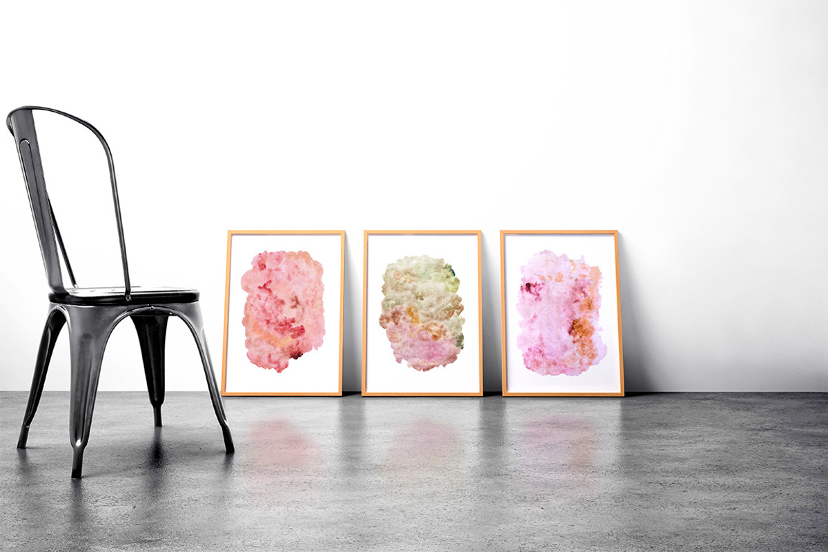 Large Watercolor Textures Set, a Texture Graphic by Alexandra Fulger (Photo 4 of 5)