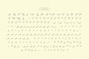 Symphonie Calligraphy, a Script Font by Krismagraph (Thumbnail 13 of 15)