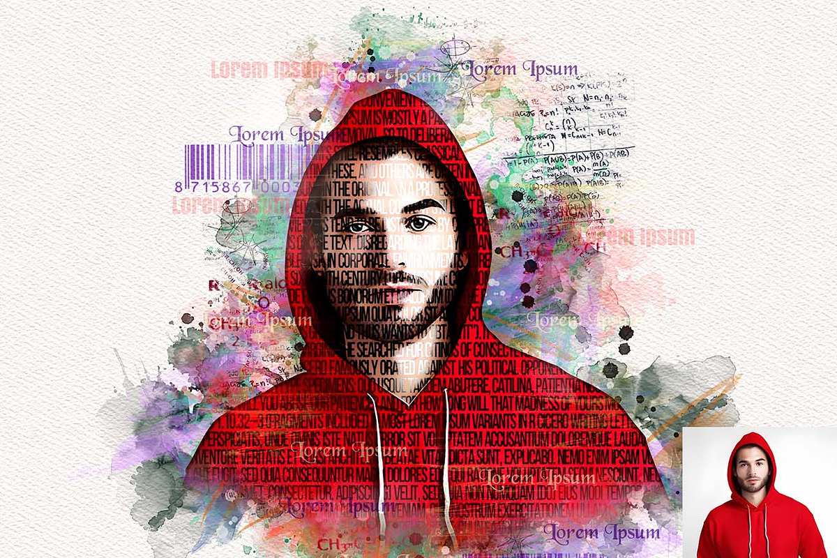 Watercolor Typography FX, an Action Add-On by Studio Retouch (Photo 11 of 13)