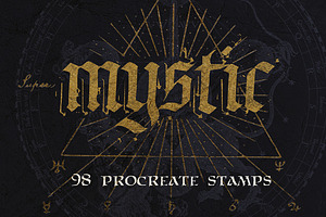 98 Procreate mystic / ocult stamps