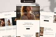 Squarespace Template for Therapists, a Squarespace Template by Studio Marmotte (Thumbnail 1 of 6)