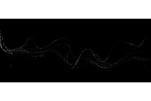 Abstract shiny color Silver wave, an Illustration by Marinstri