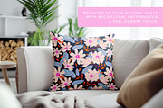 Bold After Dark Blooms Patterns, a Decorative Illustration by Ramona Schratt (Thumbnail 10 of 11)