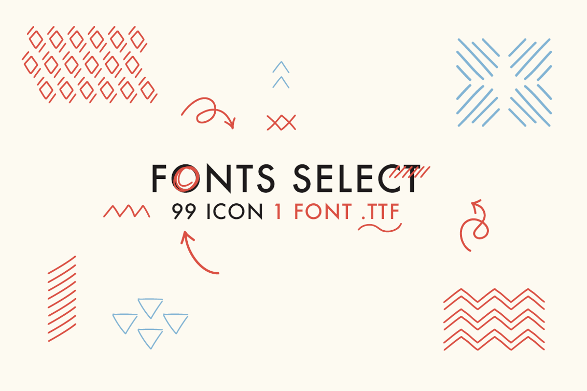 Font Select ICON - Massive update ! preview 3