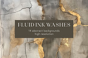 Fluid ink wash kintsugi backgrounds, a Background Graphic by Sugar River Merchantile (Thumbnail 1 of 4)