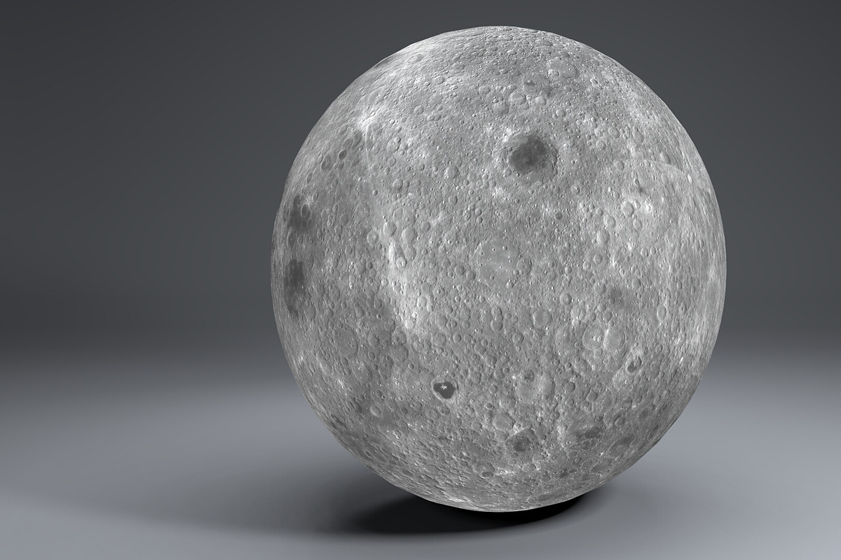Moon Globe 11k, an Environmental 3D Model by Flash My Pixel (Photo 6 of 9)