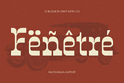 CS Blouse – Reverse Contrast Font, a Serif Font by Craft Supply Co. (Thumbnail 5 of 8)