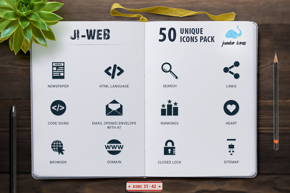 Glyph Icons Web Set, a Solid Icon by Jumbo Icons (Photo 5 of 6)