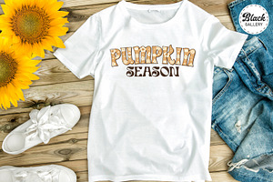 Retro Fall PNG Sublimation